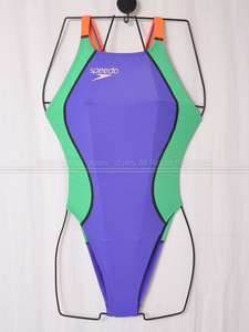 K2012-01# прекрасный товар с ящиком speedo скорость Fastskin XT-W First s gold XTW гонки cut .. купальный костюм высокий ноги SCW01921N VI M