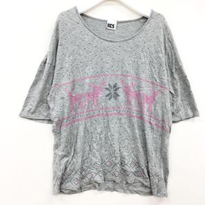 RODEO CROWNS ロデオクラウンズ ウィンター柄Tシャツ