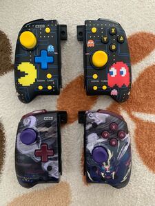 《2つセット》 Switch HORI ホリ グリップコントローラー グリコン モンハン パックマン