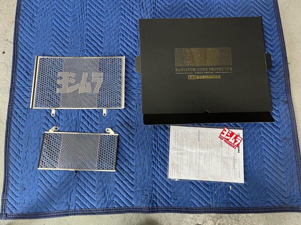 美品 GSX1300R (EJ11A)21〜24年☆ハヤブサ/隼☆ヨシムラYOSHIMURAラジエター&オイルクーラーコアプロテクター/ラジェターコアガード