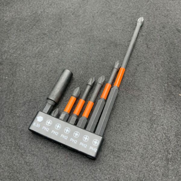 マグネット トルクスドライバービット 7Pセット 電動ドライバー DIY 工具