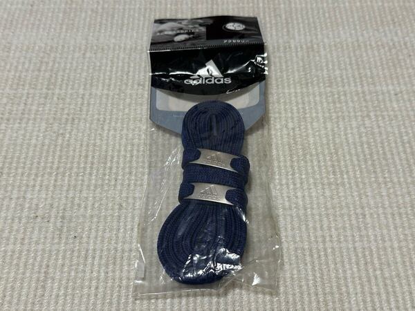 新品 未使用 未開封 アディダス adidas 靴紐 ひも シューレース ブルー 青 ネイビー 濃紺 紺 120cm スーパースター スタンスミス デュブレ