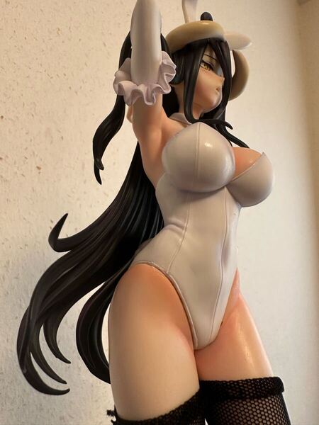 オーバーロード BiCute Bunnies Figure アルベド フィギュア リペイントバニーガール 絶対領域