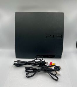 1円〜①【動作確認済み】SONY ソニー PS3 PlayStation3 本体 コード CECH-3000B 初期化済み