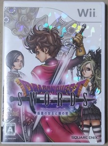 Wii ドラゴンクエストソード 仮面の女王と鏡の塔 (DRAGONQUEST SWORDS) 【中古品】即決
