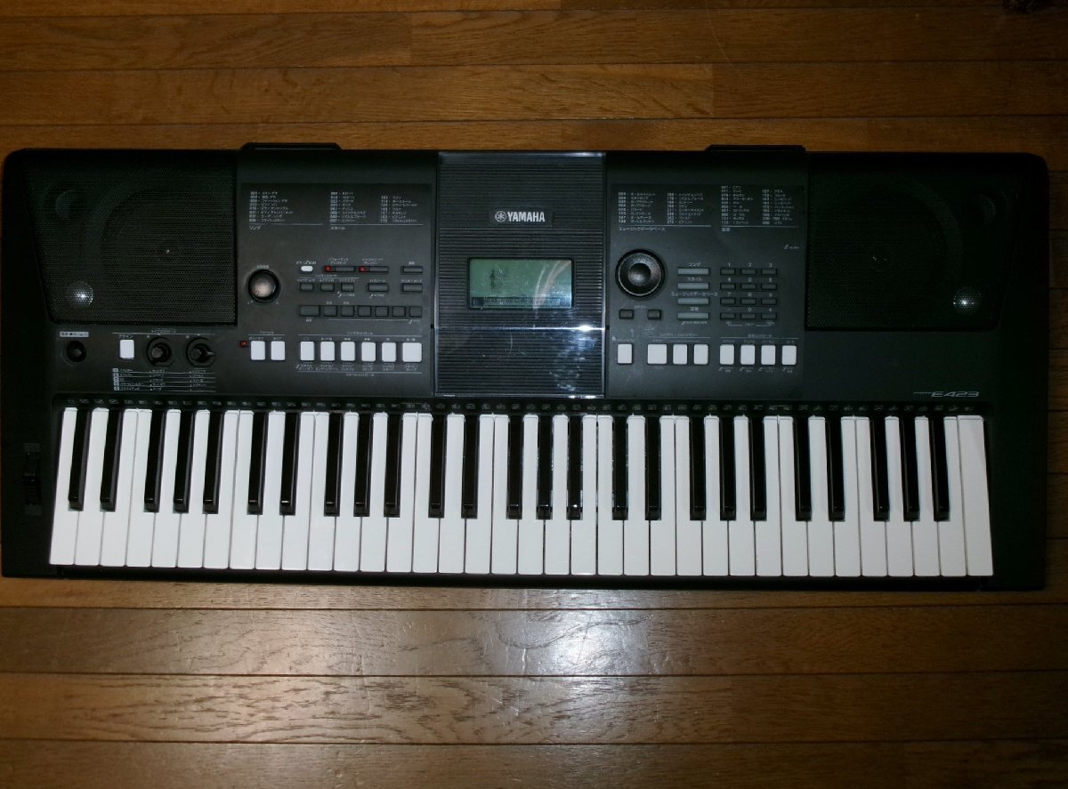 Yamaha E423 キーボード Yahoo!オークション -「e423」(キーボード、シンセサイザー