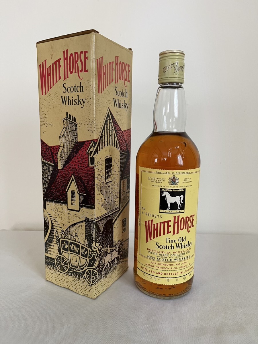 特級 ホワイトホース WHITE HORSE Fine Old Scotch Whisky |