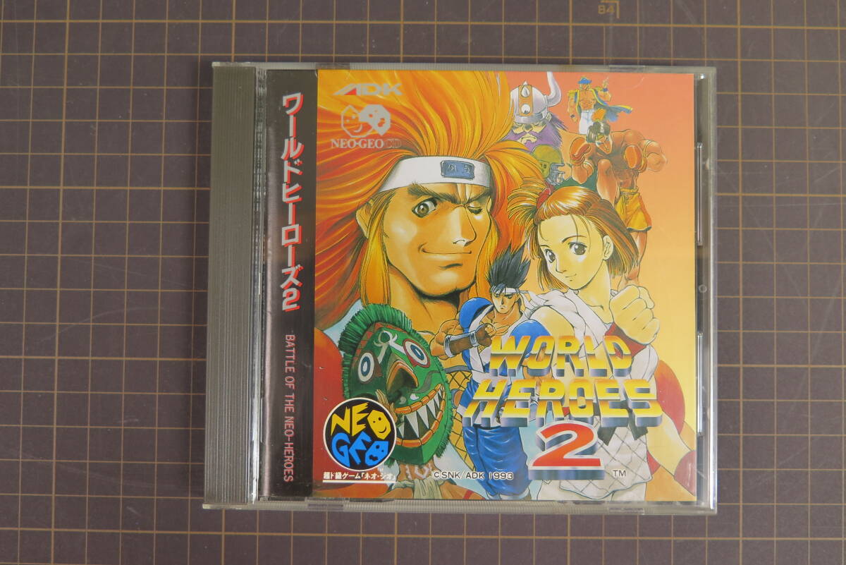 Yahoo!オークション -「ワールドヒーローズ2 ネオジオ」の落札