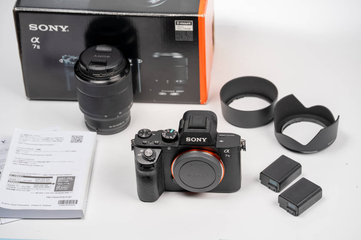 Sony a7ii + SEL2870 ミラーレス一眼カメラズームレンズキット Amazon | ソニー SONY ミラーレス一眼 α7 ズームレンズキット FE