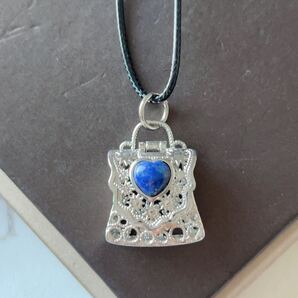 ◇ラピスラズリ◇ 香嚢 ◇ネックレス◇ペンダント◇天然石◇パワーストーン◇巾着袋付き◇プレゼントにも 038P6287