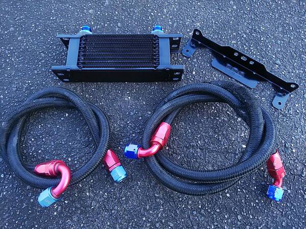 Setrab オイルクーラー コア AN8 モンキー ゴリラ Z1 Z2 Z750FX Z400FX CB750four CB400F CB400T CBX400F GS400 ハーレー 汎用 セトラブ