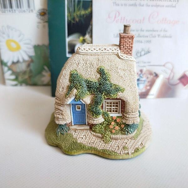 LILLIPUT LANE リリパットレーン PETTICOAT COTTAGE ミニチュアハウス イギリス 英国 置物 ヴィンテージ アンティーク ハンドメイド