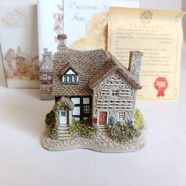 リリパットレーン LILLIPUT LANE「Pear Tree House」ミニチュアハウス イギリス 英国 置物 ヴィンテージ アンティーク ハンドメイド