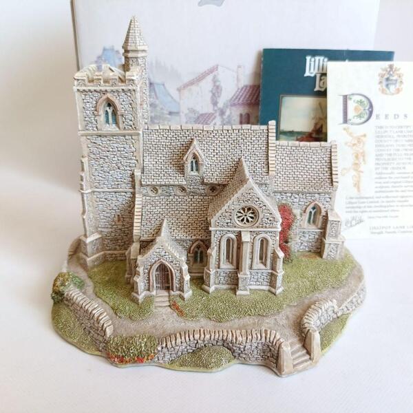 リリパットレーン LILLIPUT 「ST LAWRENCE CHURCH」ミニチュアハウス イギリス 英国 置物 ヴィンテージ アンティーク ハンドメイド