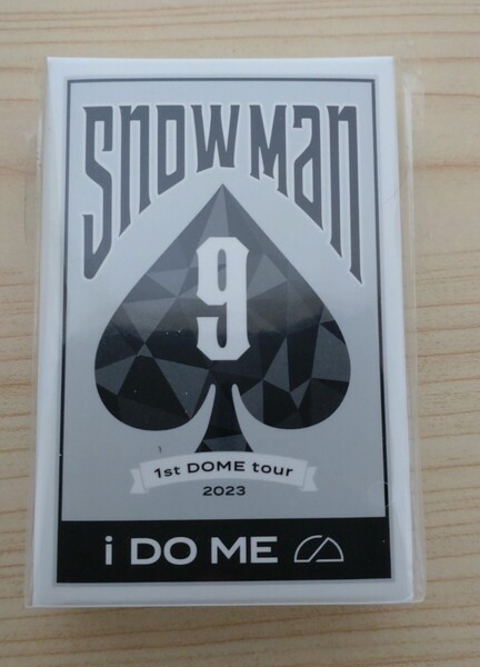 未開封!Snow Man(スノーマン)☆トランプ☆Snow Man 1st DOME Tour 2023 i DO ME☆公式グッズ☆目黒蓮佐久間大介深澤辰哉宮舘涼太阿部亮平