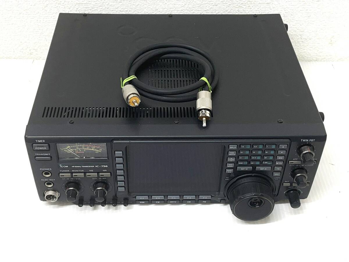 ICOM IC-756 HFトランシーバー 現状品 Yahoo!オークション -「icom ic 756」(固定) (トランシーバー)の