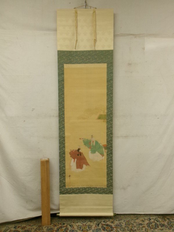 小西春玲『桜に小禽』美術年鑑掲載 絹本 つげ 共箱 さくら春花鳥