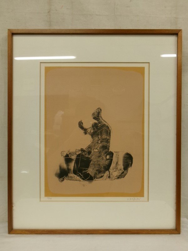 Yahoo!オークション -「香月泰男」(石版画、リトグラフ) (版画