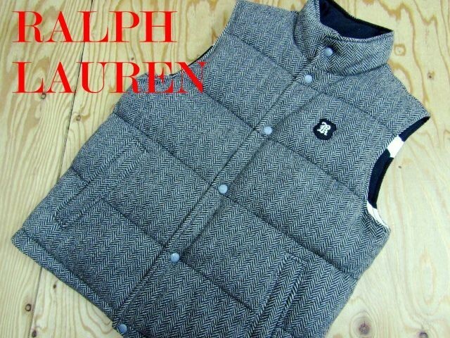 ラルフローレン　ウール１００％　ベスト　ニット　チャコールグレー　美品 POLO RALPH LAUREN（ベスト）のフリマアイテム一覧