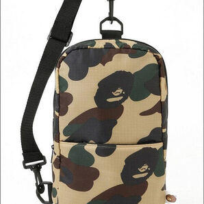BAPE◆A BATHING APE/迷彩カモ◆ボディバッグ◆付録ノベルティ