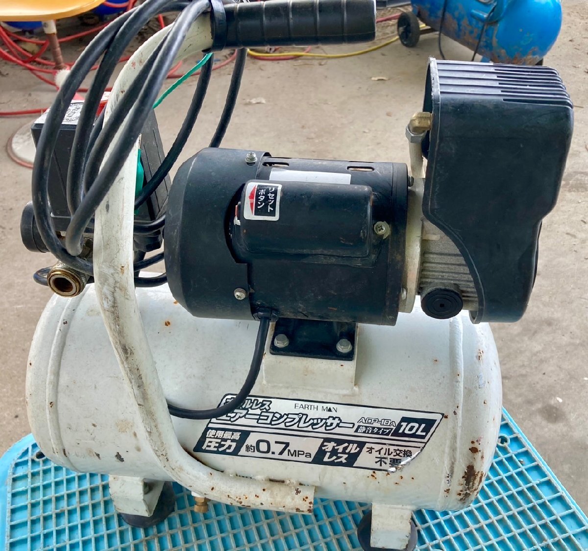 髙儀 アースマン エアーコンプレッサー 10L ACP-10A 超軽量 高儀 EARTH MAN ACP-10A オークション比較 - 価格.com