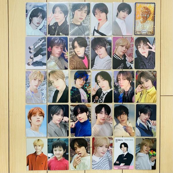 txt ボムギュ セット TOMORROW×TOGETHER tomorrow x together TOMORROW X TOGETHER トレカ beomgyu ④