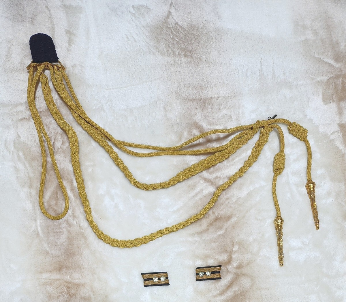 未使用 IJN Aiguillette 大日本帝国海軍 略式参謀飾緒 ミリタリー