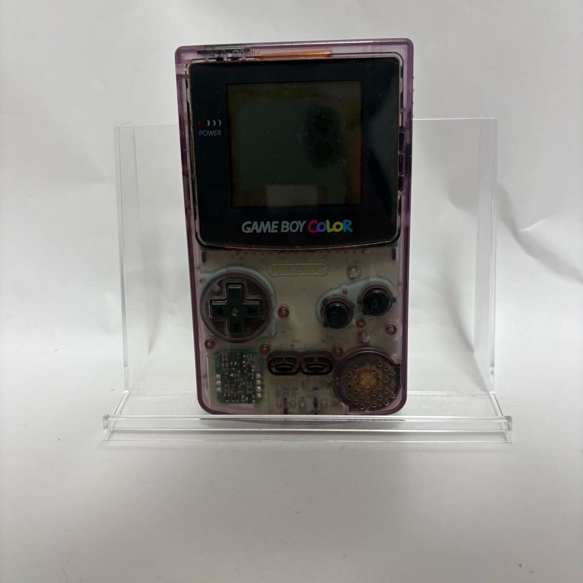任天堂 ゲームボーイカラー本体 スケルトン中古品 - メルカリ