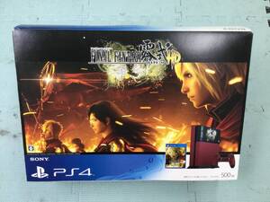【GN7629/120/0】動作確認済(クリーニング済)★PS4 本体セット ファイナルファンタジー 零式 HD 朱雀エディション/CUH-1100A/FINAL FANTASY