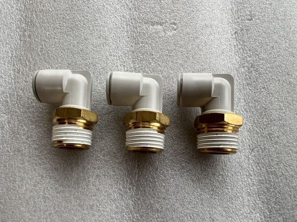 KQ2L12-04S ワンタッチ継手エルボユニオン 3個 SMC 管理122