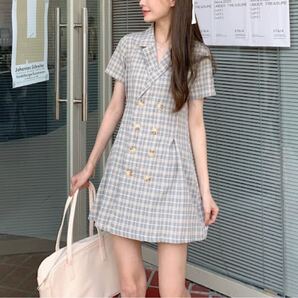 チェック ラップ ワンピース ワンピース チェック