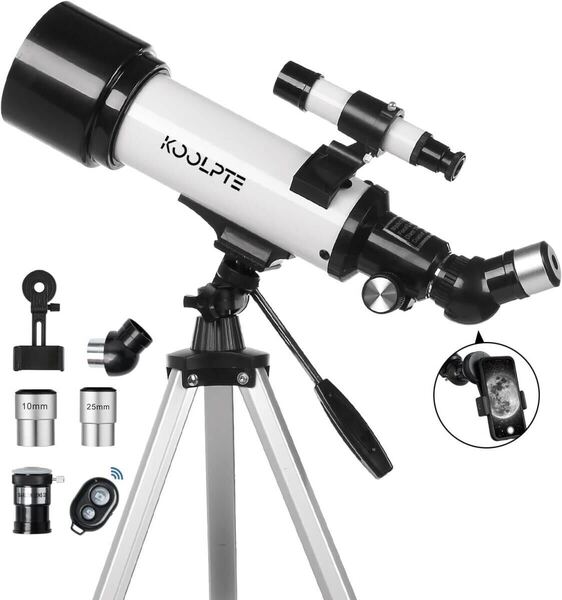 天体望遠鏡 口径70mm 焦点距離500mm 初心者&家族向け 子供&大人 天文