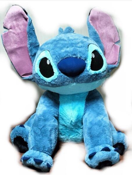 送料無料! 新品 コストコ スティッチ ぬいぐるみ ブランケット付き ディズニー Disney