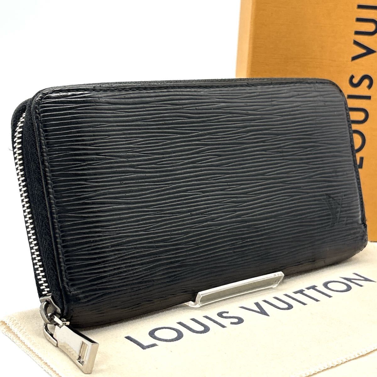 最高級美品/RFID/現行】ルイヴィトン エピ ジッピーウォレット