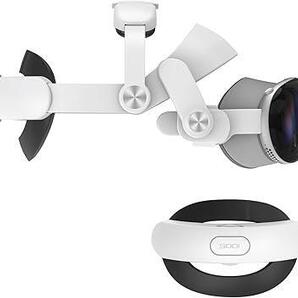Vision Pro用 ヘッドバンド 調節可能 ヘッドストラップ ワンタッチ伸縮