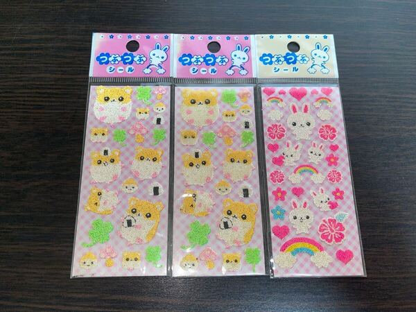 新品 つぶつぶシール レモン株式会社 平成レトロ 3枚セット 検 ハローキティ サンリオ ステッカー