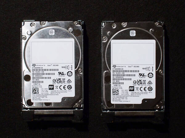 HDD 1.8TB SAS 2.5インチ Seagate ST1800MM0129(NECマウンタ付)×4台