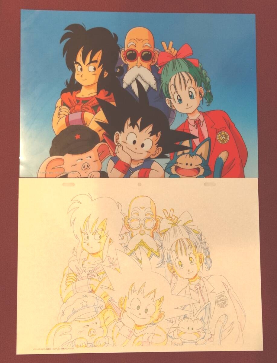 希少)1980年代の初代ドラゴンボール セル画 原画 オリジナル