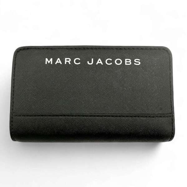 Marc Jacobs Folding Wallet Black / マークジェイコブス 二つ折り財布