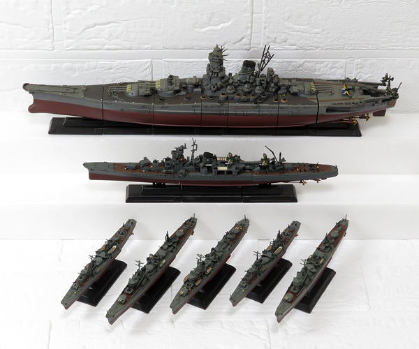 連斬模型シリーズ 矢矧9セット 男たちの大和/連斬模型シリーズ/全14種 タカラ：連斬模型シリーズ 男たちの大和