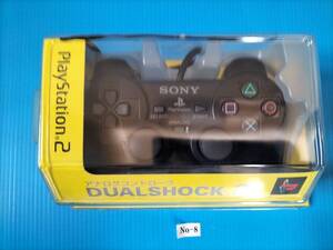 ★ゲーム周辺機器★SONY 「PS-2」DUALSHOCK2 アナログコントローラ(黒)★SCPH-10010★No-8★新品