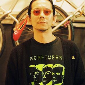 野村訓市 着用 KRAFTWERK Tシャツ ブラック Vintage;,,