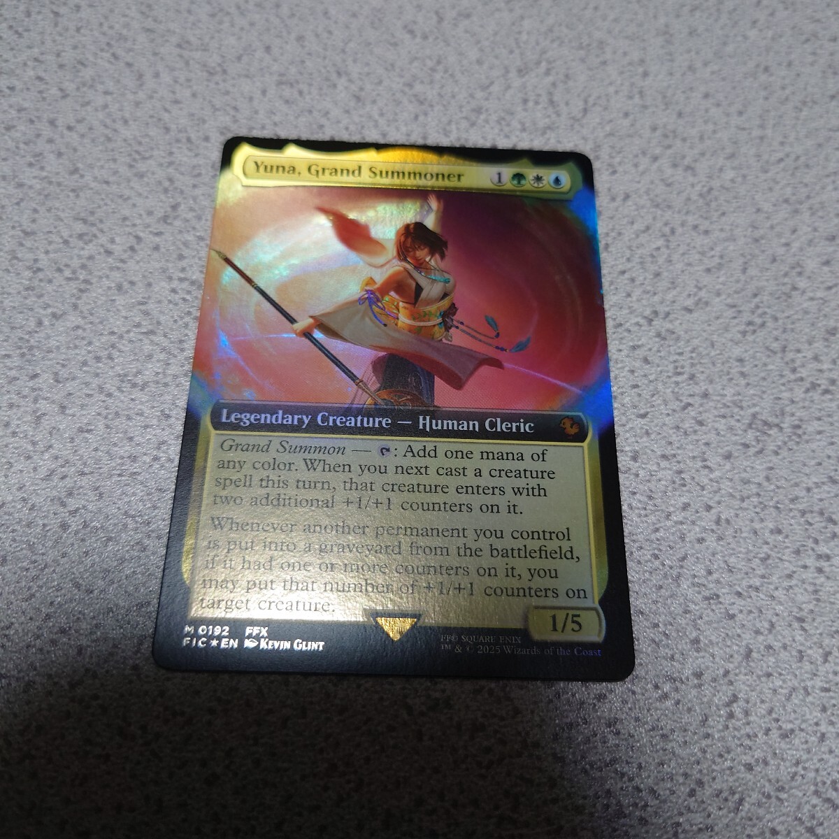 最後の古代種、エアリス 拡張Foil Yahoo!オークション -「mtg 拡張アート」(金、マルチカラー