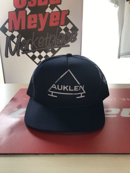 AUKLEN 帽子 メッシュキャップ アメリカ 企業 カンパニー 世田谷ベース ビンテージ スナップバック 古着 アメカジ