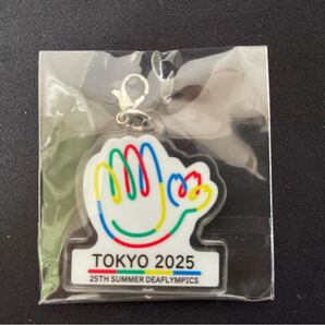 東京デフリンピック グッズ アクリルキーホルダー
