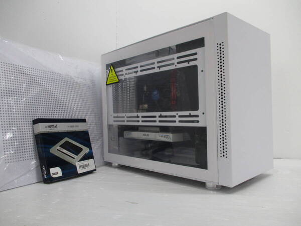 ★小さいけれど高性能!早い者勝ち!高性能コンパクトケースゲーミングPC!Corei5-6500+SSD500GB+メモリ8GB+ASUS NVIDIA Geforce GTX1050Ti 4G