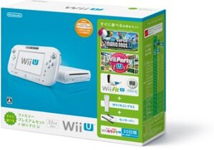 【中古】Wii U すぐに遊べるファミリープレミアムセット+Wii Fit U(シロ)(バランスWiiボード非)