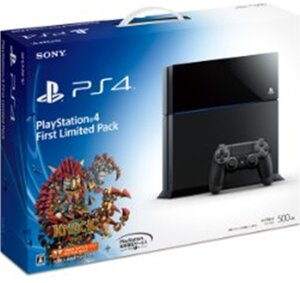 【中古】Playstation 4 First Limited Pack (プレイステーション4専用ソフト KNACK ダウンロード用 プロダクトコ