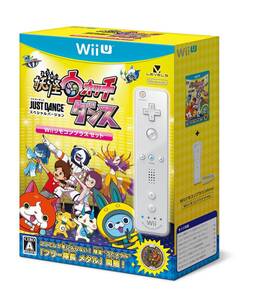 【中古】妖怪ウォッチダンスWiiU JUST DANCE(R) スペシャルバージョン Wiiリモコンプラスセット(ブリー隊長うたメダル )