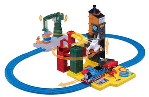 【中古】タカラトミー プラレール キャラアクション きかんしゃトーマス チャレンジ ソドー島 977735